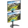Techly ICA-LCD 2520V monitorhouder / voet 68.6 cm (27 inch) bureau zwart