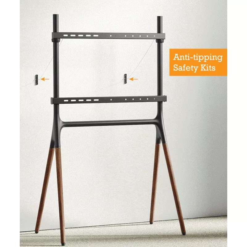 Techly vloerstandaard voor LCD/LED/plasma TV 49-70 inch statiefstijl