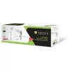 Techly ICA-PM 16 plafondbeugel voor projector, tot 20 kg, verstelbaar 43–65 cm, kantel- en draaibaar, zilver