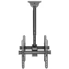 Techly telescoop-universele plafondhouder voor 2 TV LED LCD 32-55 inch ICA-CPLB 944D