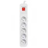 Stekkerdoos ARMAC ARC 5 — 5 stopcontacten, 1,5 m kabel, grijs