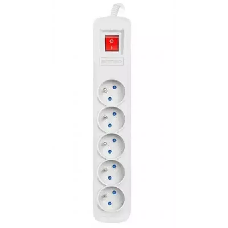 Stekkerdoos ARMAC ARC 5 — 5 stopcontacten, 3 m kabel, grijs
