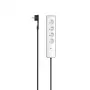 Hama P2223761 stroomverlenging 1,5 m 4 AC-uitgangen binnen zwart, wit