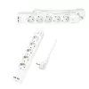 Stroomverlenging LogiLink LPS249U 1,5 m 5 AC-stopcontacten binnen wit