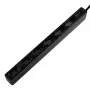 Stroomverlenging LogiLink LPS231B 1,5m 6 AC-stopcontacten binnen zwart
