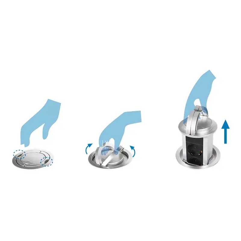 Stroomverlenging LogiLink LPS235A 1,8 m 3 AC-stopcontacten binnen zwart zilver