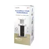 Stroomverlenging LogiLink LPS235A 1,8 m 3 AC-stopcontacten binnen zwart zilver