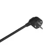 Stroomverlenging LogiLink LPS235A 1,8 m 3 AC-stopcontacten binnen zwart zilver