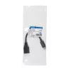 USB-kabel LogiLink USB C - USB A 0,15m CU0098 zwart