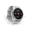 Hama Fit Watch 5010 smartwatch, 1,38 inch (3,51 cm) LCD, 46 mm, hartslag, SpO2, IP68, Bluetooth, zilver
