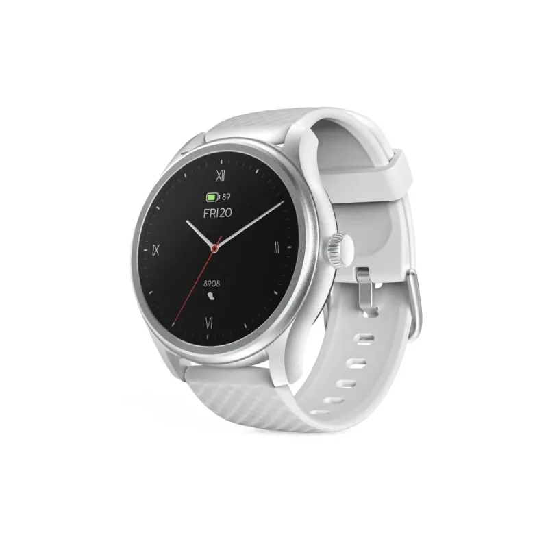 Hama Fit Watch 5010 smartwatch, 1,38 inch (3,51 cm) LCD, 46 mm, hartslag, SpO2, IP68, Bluetooth, zilver