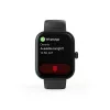 Hama Fit Watch 5000 smartwatch, 1,65 inch (4,19 cm) TFT, 47 mm, belfunctie, hartslag, IP68, Bluetooth, zwart