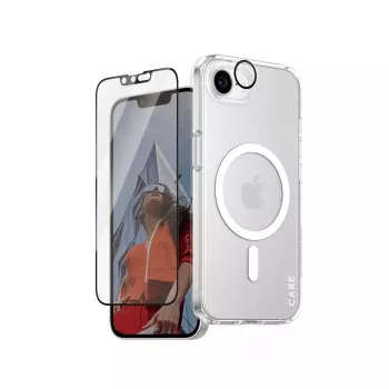 PanzerGlass CARE by ® Flagship 3-in-1 bundel iPhone 16e krasvast stootvast