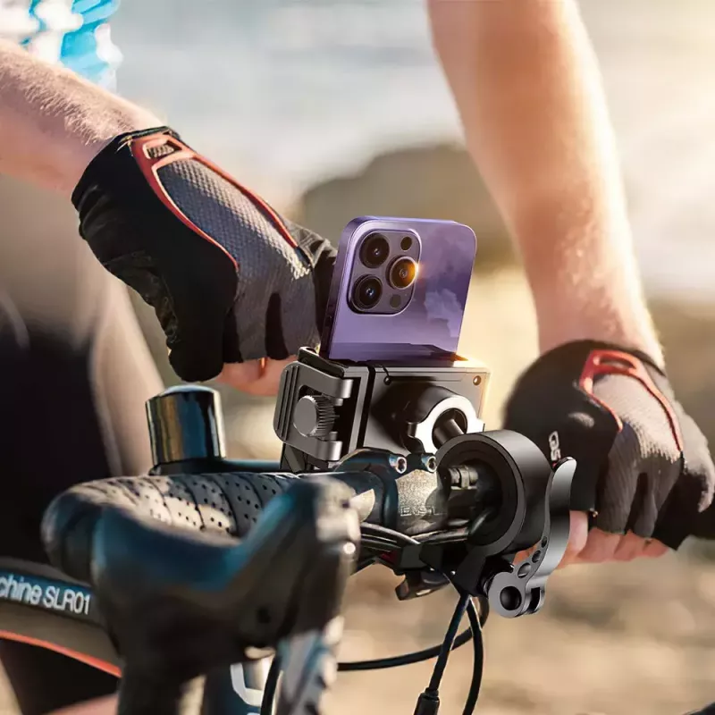 Motorfiets-smarthouder Joyroom JR-ZS266 verstelbare veilige klem voor stuur