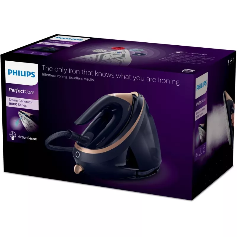 Stoomstrijkstation Philips PSG9050/20 — 3100 W, 1,8 l afneembare tank, 9 bar, SteamGlide Elite strijkzool