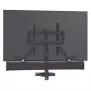 AV-apparatuurrack Barkan E850, 1 vak, zwart, 565 mm hoogte, 6,5 kg draagvermogen