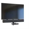 AV-apparatuurrack Barkan E850, 1 vak, zwart, 565 mm hoogte, 6,5 kg draagvermogen