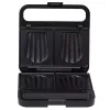 Sandwichmaker 2-in-1 Adler AD 3070b — 850 W, 2 platen, zwart