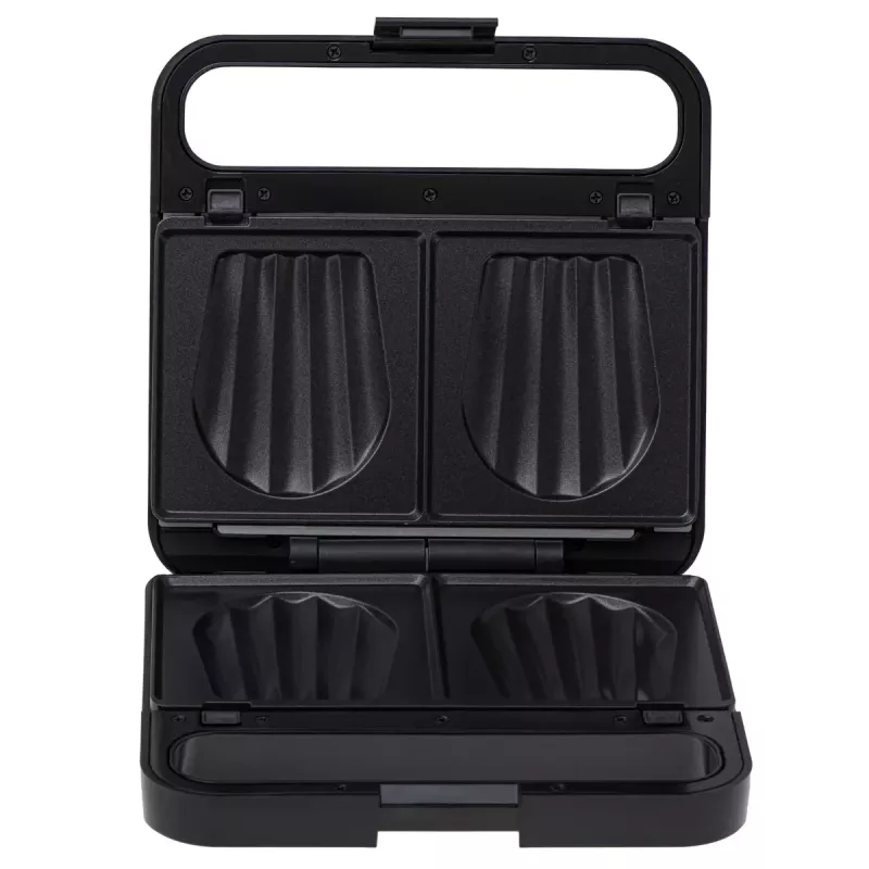 Sandwichmaker 2-in-1 Adler AD 3070b — 850 W, 2 platen, zwart