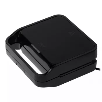Sandwichmaker 2-in-1 Adler AD 3070b — 850 W, 2 platen, zwart