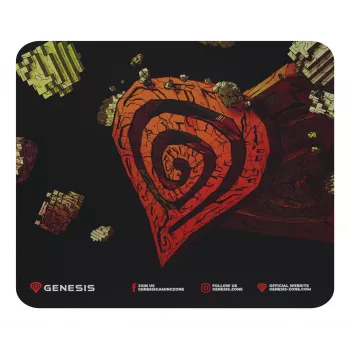 GENESIS Ancient Stone, meerkleurig, afbeelding, stof, rubber, gaming-muismat