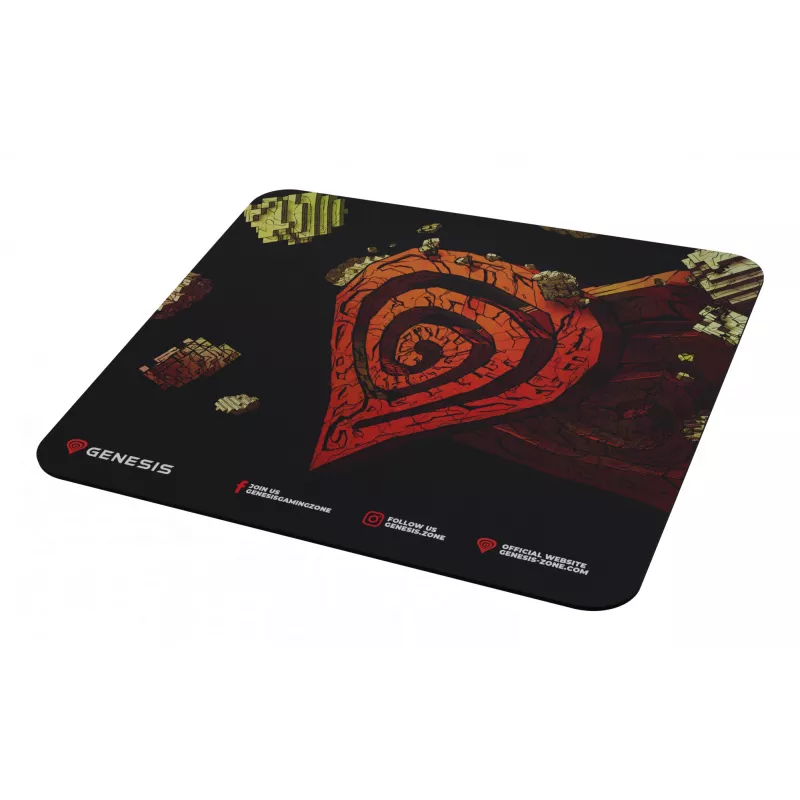 GENESIS Ancient Stone, meerkleurig, afbeelding, stof, rubber, gaming-muismat