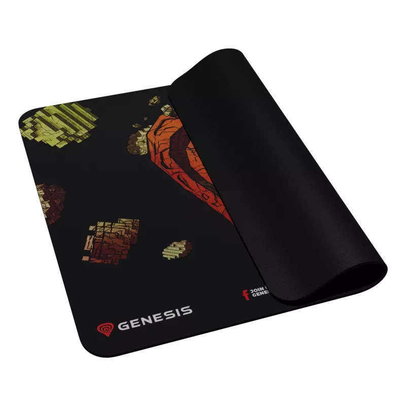 GENESIS Ancient Stone, meerkleurig, afbeelding, stof, rubber, gaming-muismat