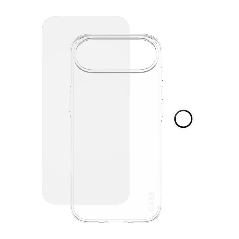 Screenprotector + camera- & achterkantfolie combi PanzerGlass voor iPhone 17 Air CR78718