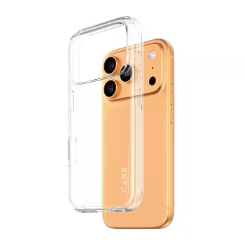 Beschermhoes PanzerGlass CARE by Flagship hoes transparant Urban Explorer met helder frame voor iPhone 17 Pro