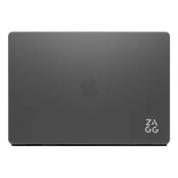 Hardshell-hoes Zagg voor MacBook Air 13 (M3/M2) – Smoke, perfect passende beschermhoes