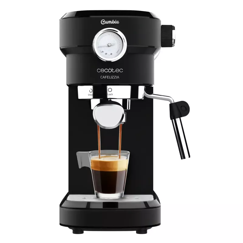 Cecotec Cafelizzia 790 Black Pro espressomachine, 1,2 l, 20 bar, zwart