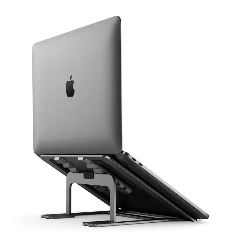 Laptopstandaard ALOGIC Metro AAL6APNS-SGR grijs aluminium verstelbaar draagbaar