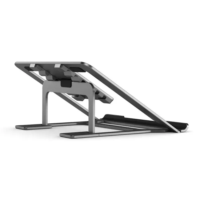 Laptopstandaard ALOGIC Metro AAL6APNS-SGR grijs aluminium verstelbaar draagbaar