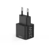 Hama 00201651 mobiele oplader headset, powerbank, smartphone, tablet zwart AC snelladen indoor