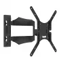 Techly ICA-PLB 271M tv-wandbeugel 25-52 inch, draai- en kantelbaar, slank, 40 kg, zwart