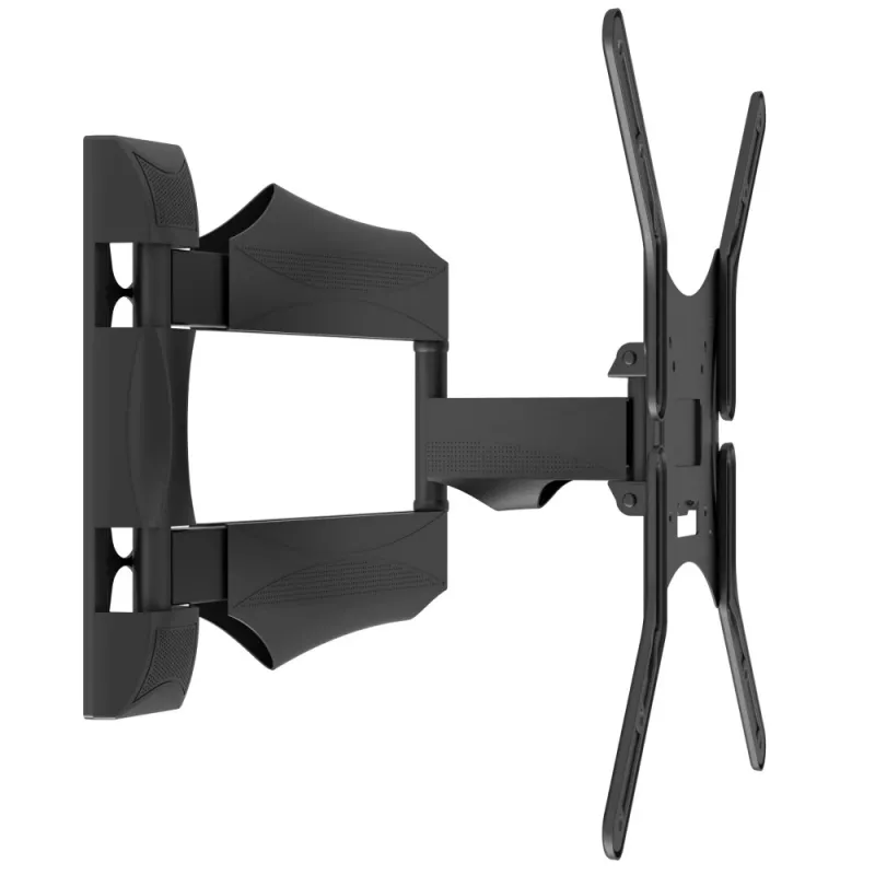 Techly ICA-PLB 271M tv-wandbeugel 25-52 inch, draai- en kantelbaar, slank, 40 kg, zwart