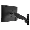 Techly ICA-LCD G111E monitor-/tv-wandbeugel 17-32 inch, draaibaar, veerarm, 9 kg
