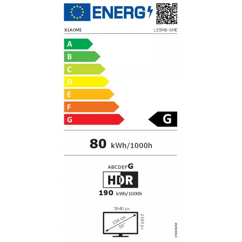 Televisie Xiaomi TV S Pro 55 inch 4K Ultra HD QD-Mini LED