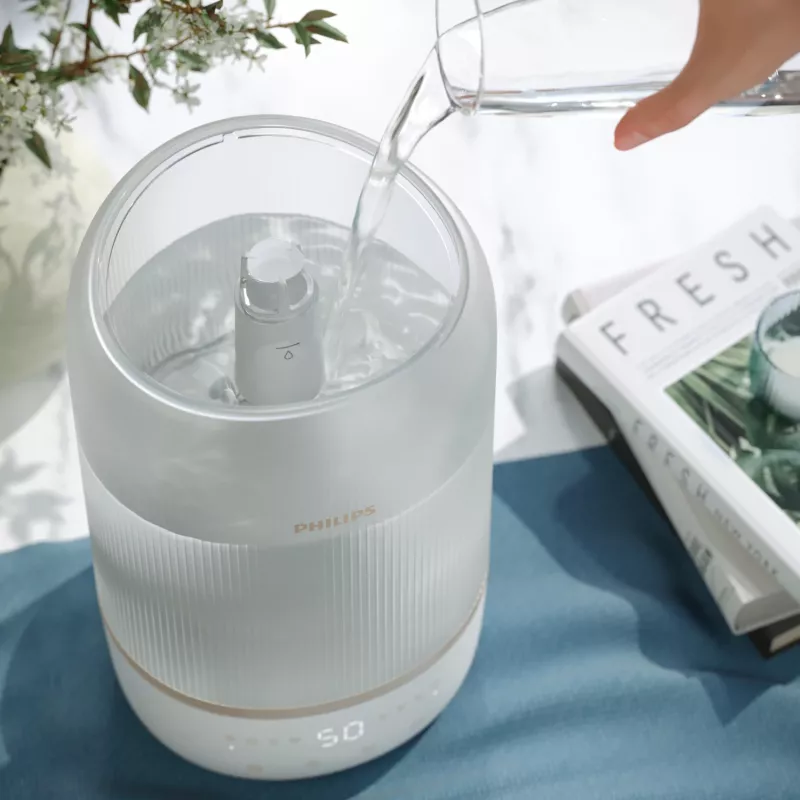 Philips 1000 series HU1510/04 luchtbevochtiger ultrasoon 3 L wit 19 W