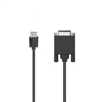 Hama 00200713 videokabel-adapter 1,5 m DisplayPort DVI zwart