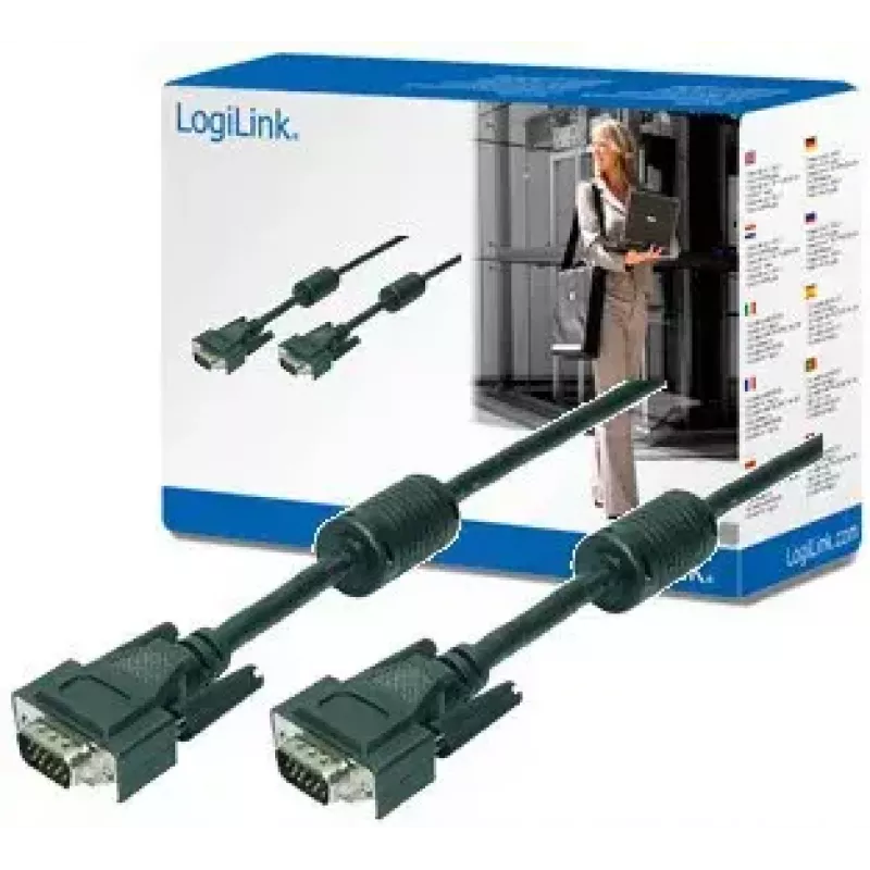 VGA-kabel LogiLink 20m M/M