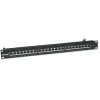 Intellinet patchpanel, Cat6, FTP, 24-poorts, 1U, afgeschermd, 90° top-entry LSA-strips, zwart