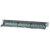Intellinet patchpanel, Cat6, FTP, 24-poorts, 1U, afgeschermd, 90° top-entry LSA-strips, zwart