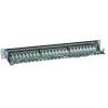 Intellinet patchpanel, Cat6, FTP, 24-poorts, 1U, afgeschermd, 90° top-entry LSA-strips, zwart