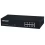 Switch, Intellinet 8-poorts Fast Ethernet PoE+ switch, 8 x PoE-poorten, 1,6 Gbit/s