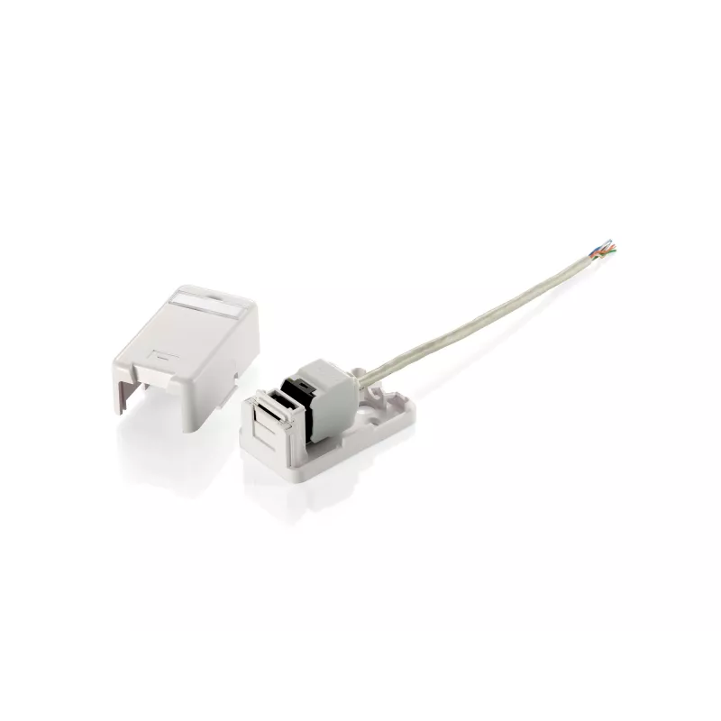 1-poorts keystone jack opbouwdoos Equip 125121