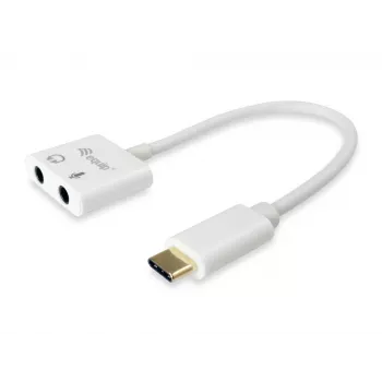 Equip USB Type-C naar audio-adapter