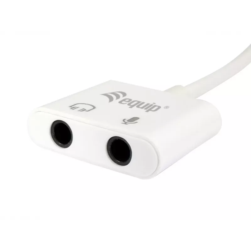 Equip USB Type-C naar audio-adapter