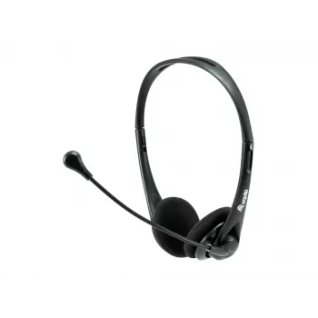 Equip stereo-headset met mute-functie