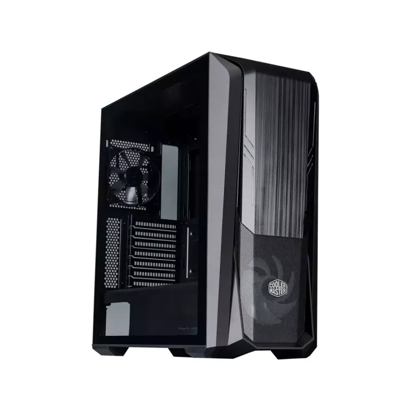 PC-behuizing Cooler Master MasterBox 500 midi-tower zwart